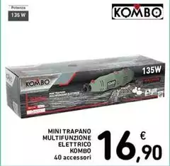Kombo - Mini Trapano Multifunzione Elettrico Kombo - Mini Trapano Multifunzione Elettrico