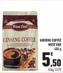 West end - Ginseng Coffee
