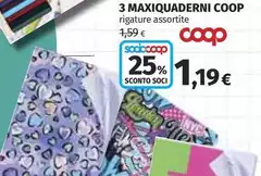 Coop - 3 Maxiquaderni Coop - 3 Maxiquaderni