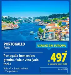 Portogallo Immersion: Granito, Fado E Vino(Volo Incl.)