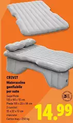 Crivit - Materassino Gonfiabile Per Auto Crivit - Materassino Gonfiabile Per Auto