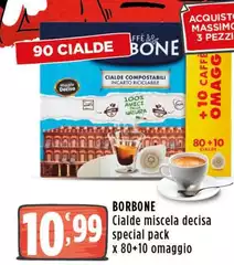 Caffe Borbone - Cialde Miscela Decisa Special Pack Caffe Borbone - Cialde Miscela Decisa Special Pack