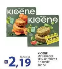Kioene - Miniburger Spinaci/Zucca E Carote Kioene - Miniburger Spinaci/Zucca E Carote