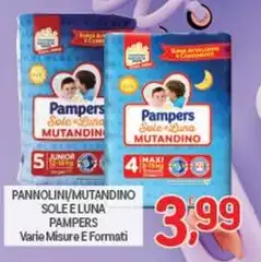 Pampers - Pannolini/mutandino Sole E Luna Pampers - Pannolini/mutandino Sole E Luna