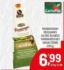 Reggiano - Parmigiano  Oltre 30 Mesi Parmareggio