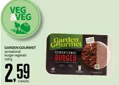 Garden gourmet - Sensational Burger Vegetale Garden gourmet - Sensational Burger Vegetale