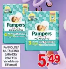 Pampers - Pannolini/Mutandino Baby-Dry Pampers - Pannolini/Mutandino Baby-Dry