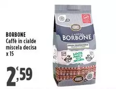 Caffe Borbone - Caffè In Cialde Miscela Decisa Caffe Borbone - Caffè In Cialde Miscela Decisa
