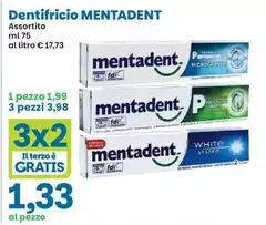 Mentadent - Dentifricio