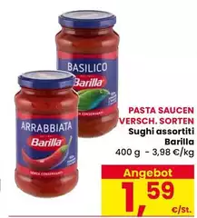 Barilla - Pasta Saucen Sughi Assortiti Barilla - Pasta Saucen Sughi Assortiti