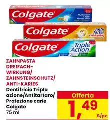 Colgate - Dentifricio Tripla Azione/Antitartaro/ Protezione Carie