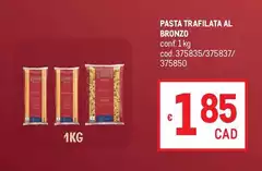 Pasta Trafilata Al Bronzo Pasta Trafilata Al Bronzo