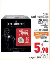Lollo caffè - Cialde Caffè Compostabili Linea Amore Lollo caffè - Cialde Caffè Compostabili Linea Amore