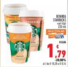 Starbucks - Bevanda Starbucks - Bevanda