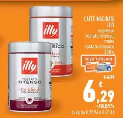 Illy - Caffè Macinato Illy - Caffè Macinato
