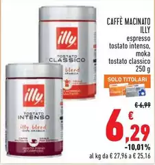 Illy - Caffè Macinato Illy - Caffè Macinato