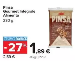 Pinsa -  Gourmet Integrale Alimenta