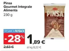 Pinsa -  Gourmet Integrale Alimenta