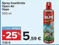 Vape - Spray Insetticida Open Air