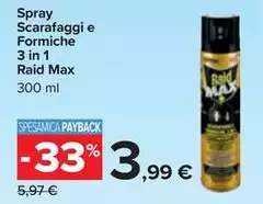 Raid - Spray Scarafaggi E Formiche 3 In 1