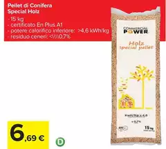 Commercial power - Pellet Di Conifera Special Holz