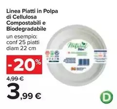 Linea - Piatti In Polpa Di Cellulosa Compostabili E Biodegradable Linea - Piatti In Polpa Di Cellulosa Compostabili E Biodegradable