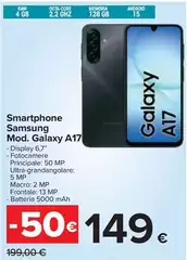 Samsung - Smartphone Galaxy A17 Samsung - Smartphone Galaxy A17