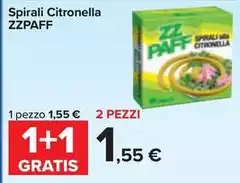 Zz Paff - Spirali Citronella