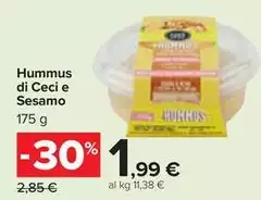 Hummus Di Ceci E Sesamo Hummus Di Ceci E Sesamo