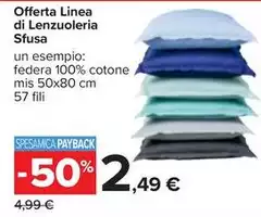 Linea - Offerta  Di Lenzuoleria Sfusa