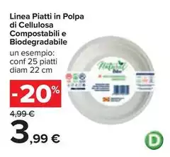 Linea - Piatti In Polpa Di Cellulosa Compostabili E Biodegradable Linea - Piatti In Polpa Di Cellulosa Compostabili E Biodegradable