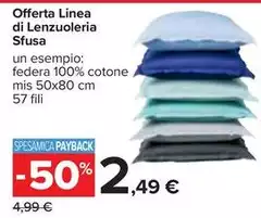 Linea - Offerta  Di Lenzuoleria Sfusa