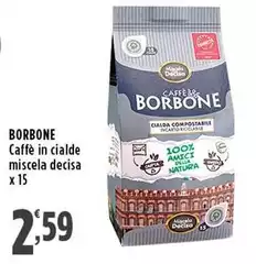 Caffe borbone - Caffè In Cialde Miscela Decisa Caffe borbone - Caffè In Cialde Miscela Decisa