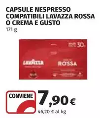 Lavazza - Capsule Nespresso Compatibili Rossa O Crema E Gusto Lavazza - Capsule Nespresso Compatibili Rossa O Crema E Gusto