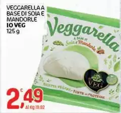 Io veg - Vezzarella A Base Di Soia E Mandorle Io veg - Vezzarella A Base Di Soia E Mandorle