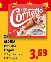 Algida - Cornetto Fragola Algida - Cornetto Fragola