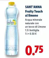 Sant'anna - Fruity Touch Al Limone Sant'anna - Fruity Touch Al Limone