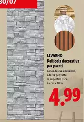 Livarno - Pellicola Decorativa Per Pareti Livarno - Pellicola Decorativa Per Pareti