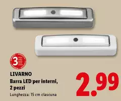 Livarno - Barra Led Per Interni/2 Pezzi Livarno - Barra Led Per Interni/2 Pezzi