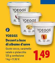 Yoeggs - Dessert A Base Di Albume D'Uovo Yoeggs - Dessert A Base Di Albume D'Uovo