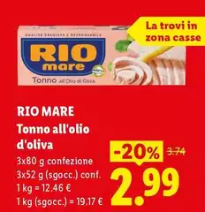 Rio Mare - Tonno All'Olio D'Oliva Rio Mare - Tonno All'Olio D'Oliva