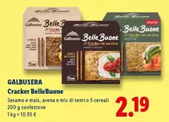Galbusera - Cracker BelleBuone Galbusera - Cracker BelleBuone