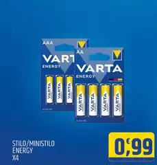 Varta - Stilo/Ministilo Energy Varta - Stilo/Ministilo Energy