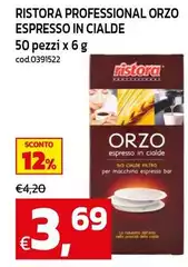 Ristora - Orzo Espresso In Cialde Ristora - Orzo Espresso In Cialde