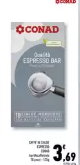 Conad - Caffè In Cialde Espresso