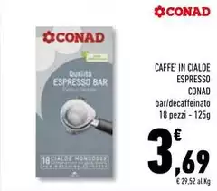 Conad - Caffe' In Cialde Espresso Conad - Caffe' In Cialde Espresso
