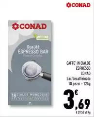 Conad - Caffe' In Cialde Espresso