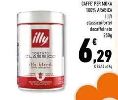 Illy - Caffe Per Moka 100% Arabica