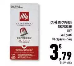 Illy - Caffè In Capsule Nespresso