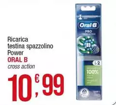 Oral b - Ricarica Testina Spazzolino Power